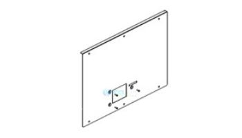 Raypak Control Box Cover Panel for Digital Display | 014615F