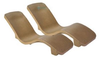 SR Smith R-Series Rotomolded In-Pool Lounger | Set of 2 | Sandstone | RS-1-23-2PK