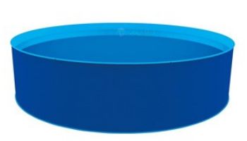 Blue Wave Cobalt 15_#39; Round Above Ground Pool Package | 48_quot; Steel Wall | NB19785
