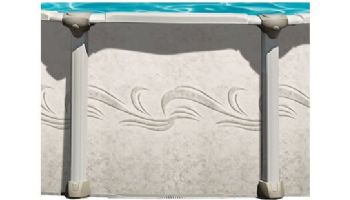 Magnus 18' Round Above Ground Pool | Basic Package 54" Aluminum Wall | 182494