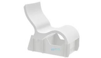 Ledge Lounger Signature Low Back Recline Chair Riser for 12_quot; - 15_quot; Depth | White | LL-SG-LBCR-RISER-_gt;12-15-WH