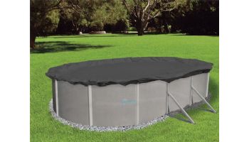 Arctic Armor Winter Cover | 18'X34' Oval for Above Ground Pool | 10-Year Warranty | WC413-4