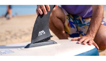 Aqua Marina All-Around Advanced iSUP | Carbon / Fiberglass Hybrid Pastel Paddle and Coil Leash | Magma - Earth Wave | 11' 2" x 33" | BT-23MAP