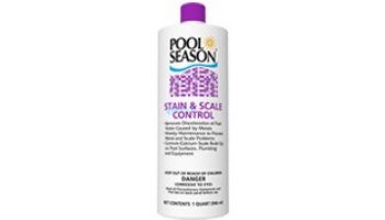 Pool Season Stain and Scale Control | 1Qt. Bottle | 965-7540 | HGH-50-9105