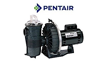Pentair Challenger 2HP High Flow Pool Pump Full Rated  208V 230V | 342238