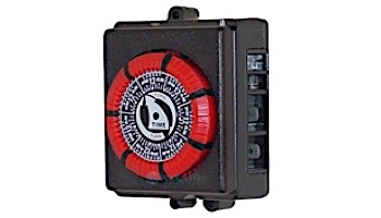 Intermatic 110V 20A 60HZ 7 Day 4 Lug Red Time Clock | PB873-RED