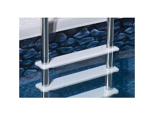 Blue Wave Standard Stainless Steel In Pool Ladder Ne122ss Pool