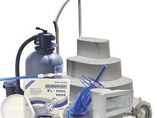 small swimming pool sand filter