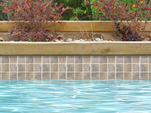 National Pool Tile Sierra 2x2 Series | Blue Slate | SIERRA BSL2X2 ...