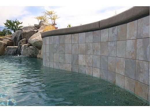 National Pool Tile Sierra 6x6 Series | Blue Slate | SIERRA BSL