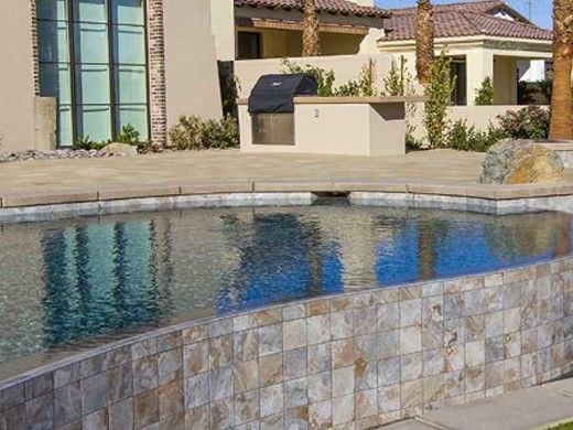 National Pool Tile Sierra 6x6 Series | Blue Slate | SIERRA BSL