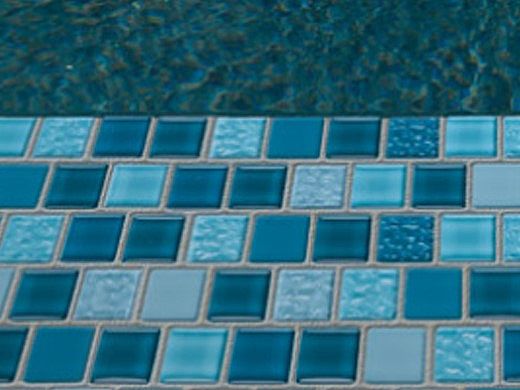 National Pool Tile Essence 1x1 Glass Pool Tile Es Imperial 1x1