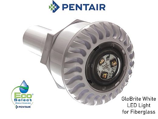 Pentair GloBrite Shallow Water White LED Light 12V 50 Cord