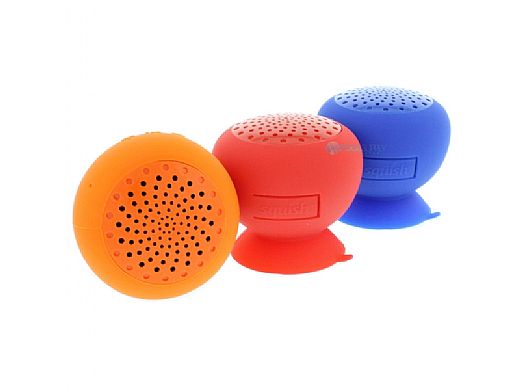 AudioBomb Squish Water-Resistant Bluetooth Speaker | Red | 12145 | Pool ...