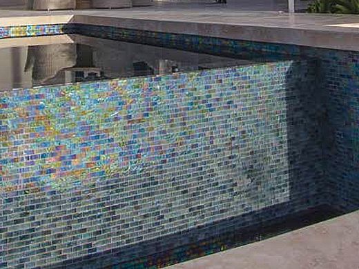 National Pool Tile Sea Glass Cobalto By DG Pool Supply