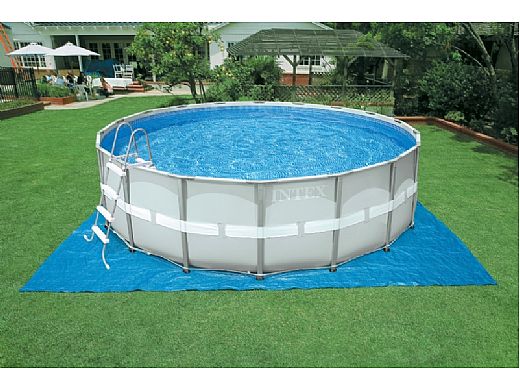 Intex Above Ground Ultra Frame Pool Set | 16' Round 48