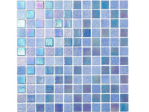 National Pool Tile Opal Glass 1x1 Tile | Sky Blue | OPL-SKY1X1