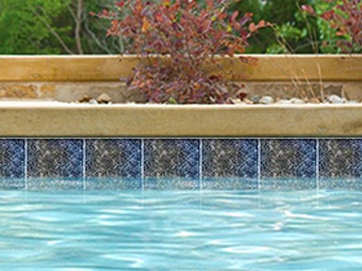 National Pool Tile Pacific Palisades Series 6x6 Tile | Pacific Blue ...