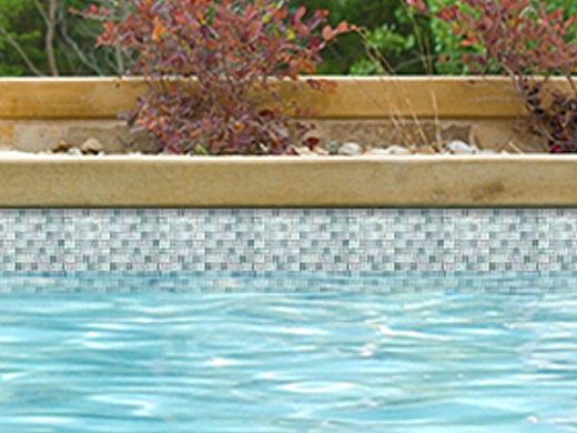 National Pool Tile Sea Glass Cobalto By DG Pool Supply