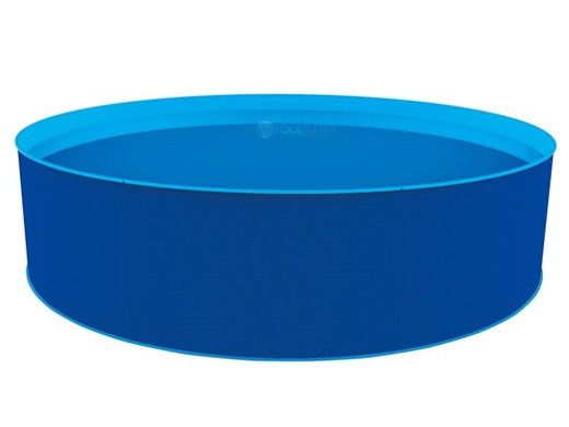 Blue Wave Cobalt 15' Round Above Ground Pool Package - Steel Wall