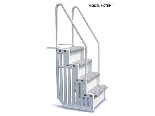 Confer Ground to Deck Ladder for the Step-1 | 8000 | Pool Supply Unlimited