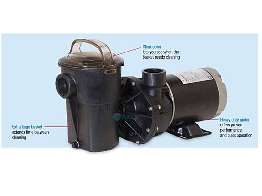 Hayward Power-Flo Above Ground Pool Pump Single Speed with