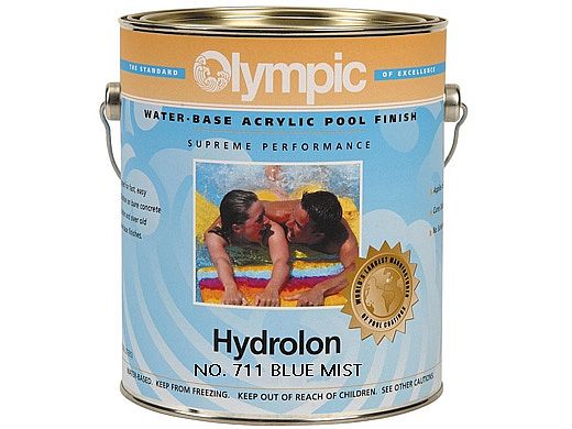 water based acrylic pool paint