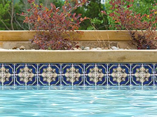 National Pool Tile Iberia Series Pool Tile | La-Mancha