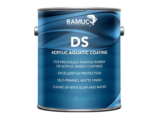 ramuc ds acrylic pool paint