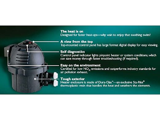 Sta Rite Max E Therm Low NOx Commercial Swimming Pool Heater